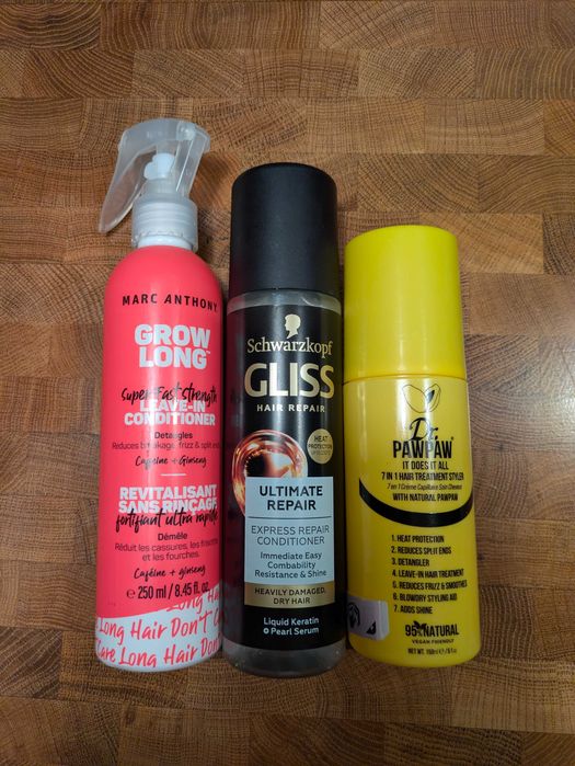 Zestaw kosmetyków do włosów