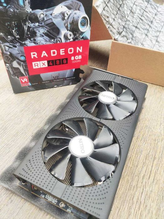 Sapphire Radeon RX 480 NITRO+ OC 8Gb (11260-01-20G)