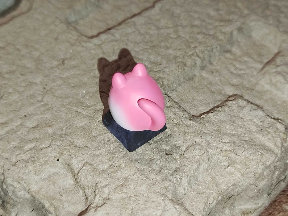 Кнопка механічної клавіатури кейкап кастомна котик