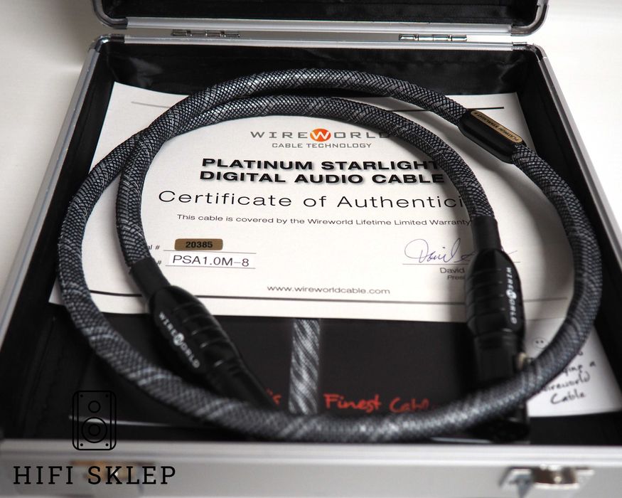 Wireworld Platinum Starlight 8- XLR AES /EBU cyfrowy 1 m
