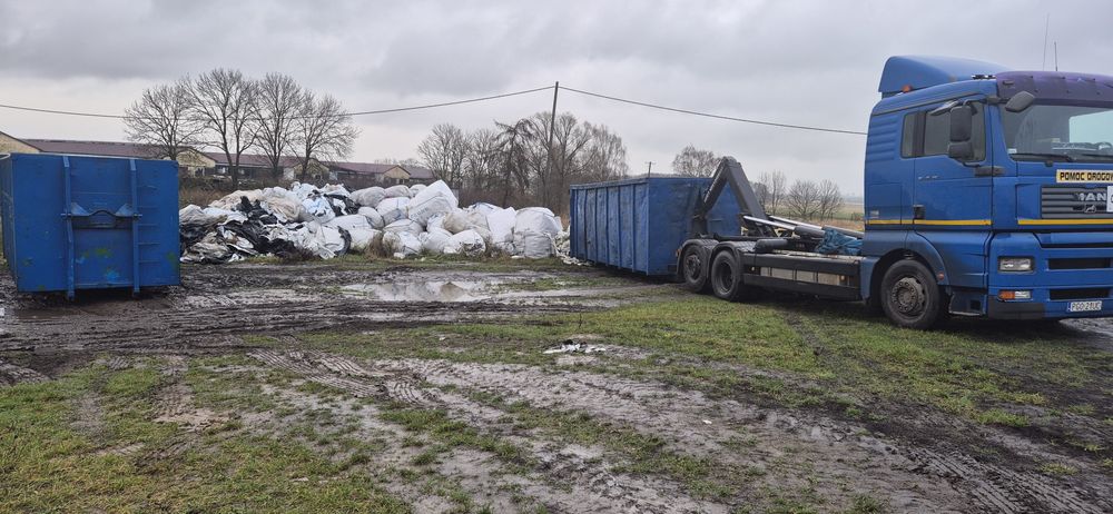 Zbiórka zużytej folii rolniczej