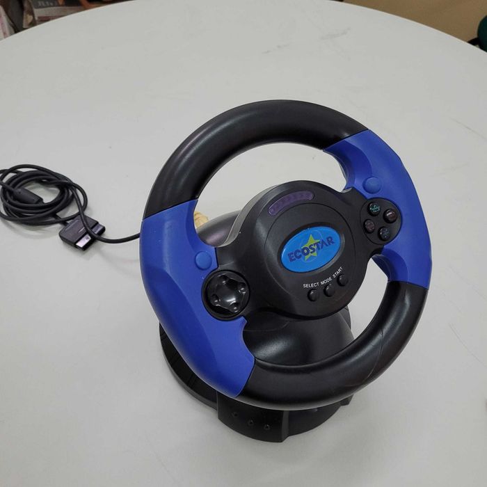 Volante e pedais playstation 2