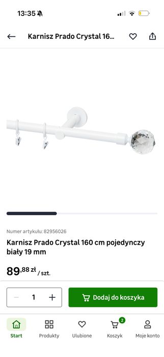 Sprzedam nieotwierany karnisz Leroy Merlin