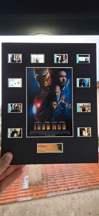 Frames peliculas filmes emoldurados certificados numerados