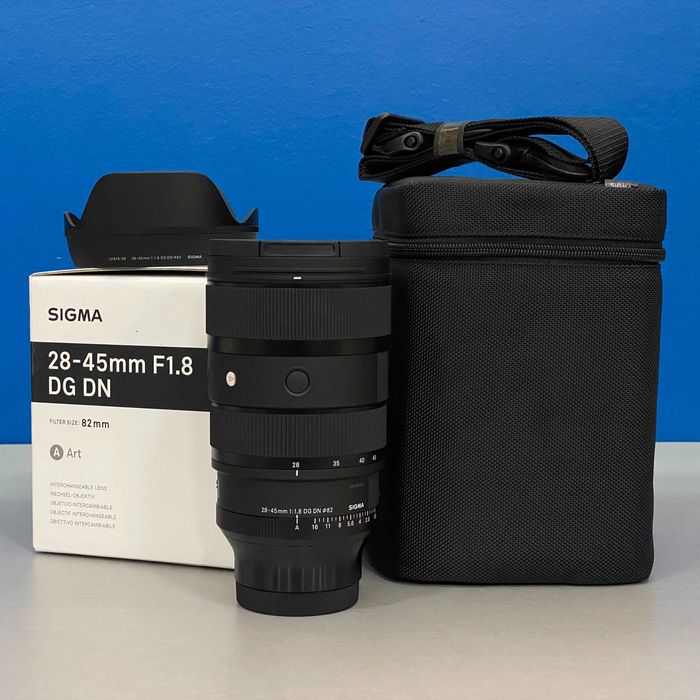 Sigma ART 28-45mm f/1.8 DG DN (Sony FE) - NOVA - 5 ANOS DE GARANTIA