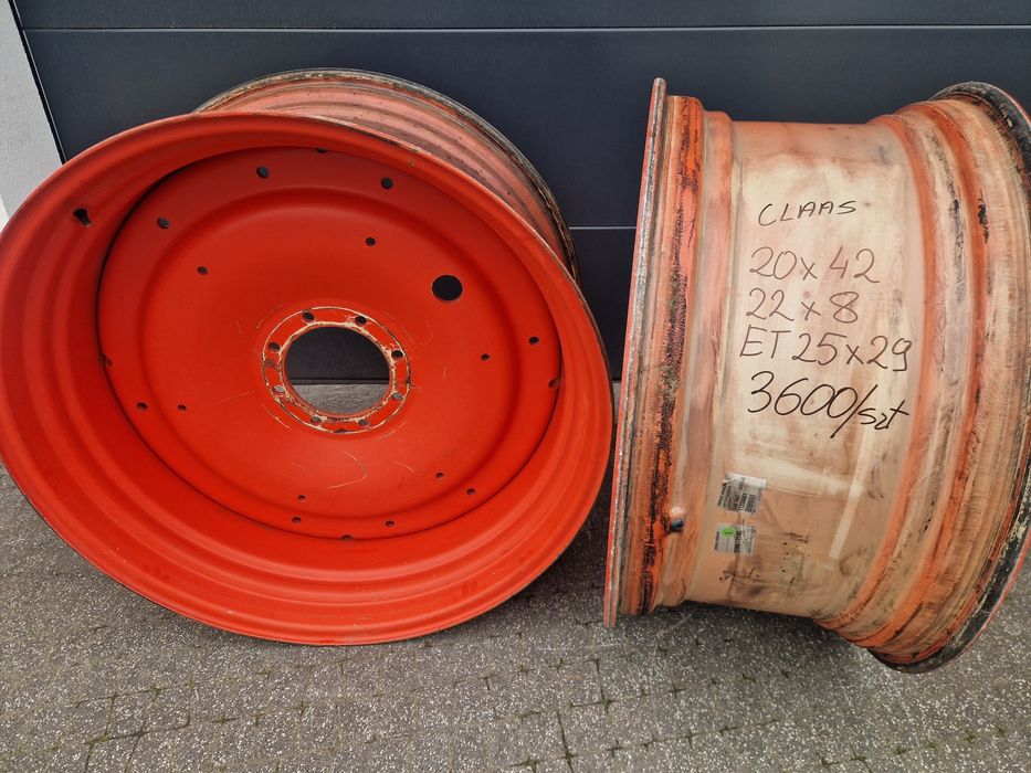 Felga 18x42 fendt 20x42 claas 23x42