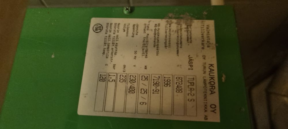 Kocioł kombinowany JĘSPI TUPLA 2S 25 kW