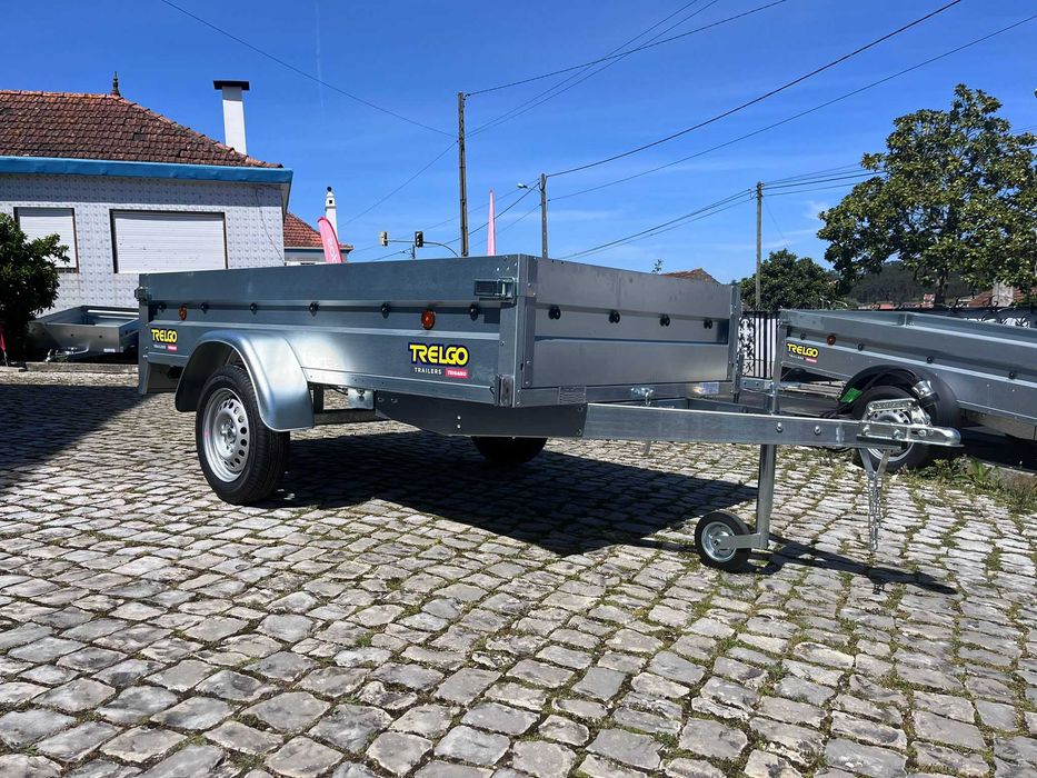 Atrelado para grande volume de carga geral! Reboque NOVO de 2560x1340