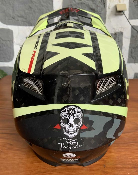 FOX Rampage Pro Carbon Black/Camo - Tamanho L