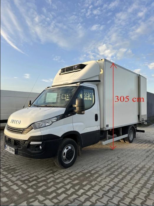 Auto chłodnia windą na bliźniaku IVECO DAILY 3.0/2.3 hi matic winda