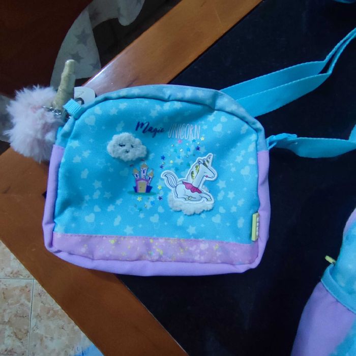 Mochila+estojo+lancheira Enso