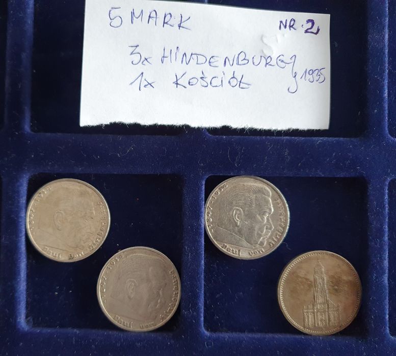 5 Marek 1935 i 5 Marek 1935 Kościół Srebro Z.2.