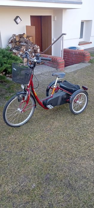 Rower trzykołowy elektryktryczny do dzieci