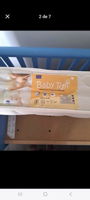 Berço Mamut IKEA + colchão ortopédico