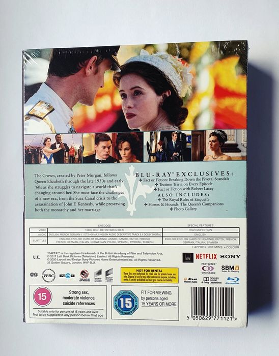 The Crown sezon 2 / FOLIA / napisy PL / 4x blu-ray