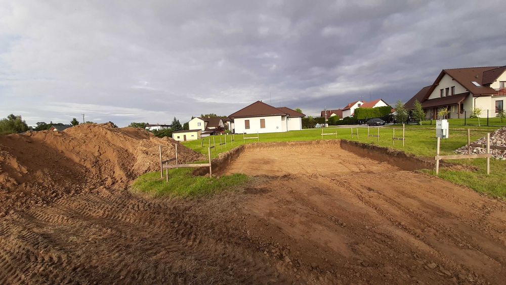 Koparko-ładowarka, minikoparka, USŁUGI