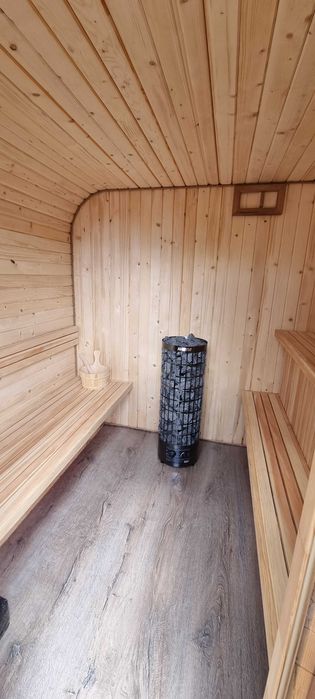 Sauna ogrodowa drewniana