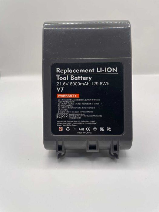 Bateria DYSON V7 21,6 6000mAh !!! akumulator 4038