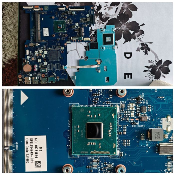 Лот материнских плат для ноутбуков HP, Asus, Lenovo