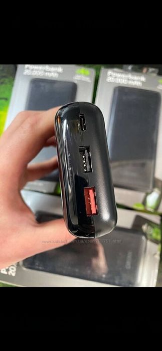 Павербанк Grixx 20000 mAh Power Delivery, Quick Charge 3.0 ,Germany
