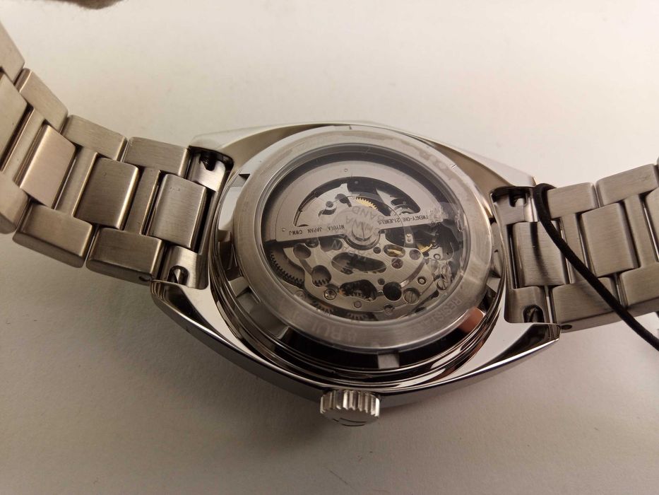 Мужские часы Bulova 96A292 скелетон, механика автоподзавод, 21 камень