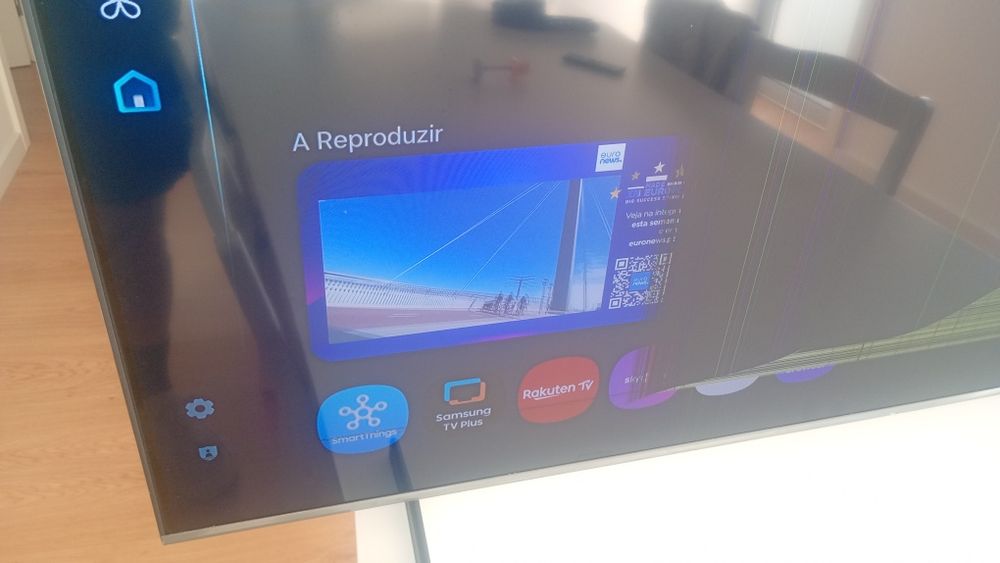 Tv Samsung OLED 50 polegadas - avaria