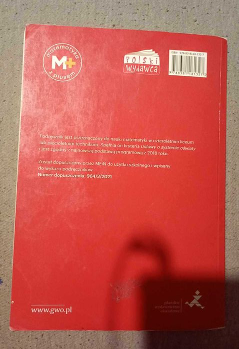 podręcznik matematyka z plusem 2 LO