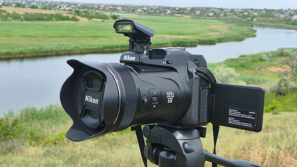Nikon P1000+125X Зум+WIFI 32GB Карта Зумовик 4К Фотоаппарат