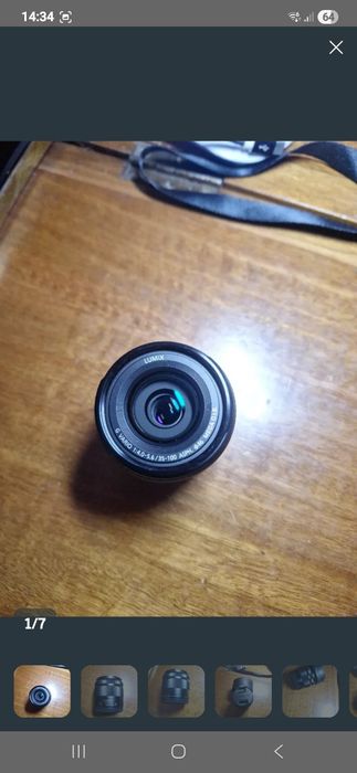 Objectiva panasonic  lumix Micro 4/3