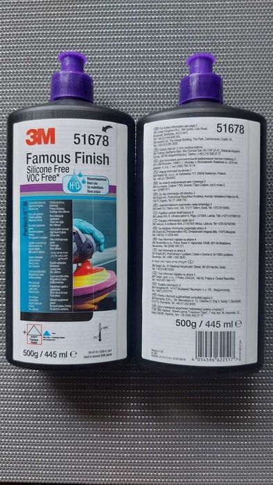 3M Pasta Polerska Femous Finish 0.5 kg x 2 = 1 kg