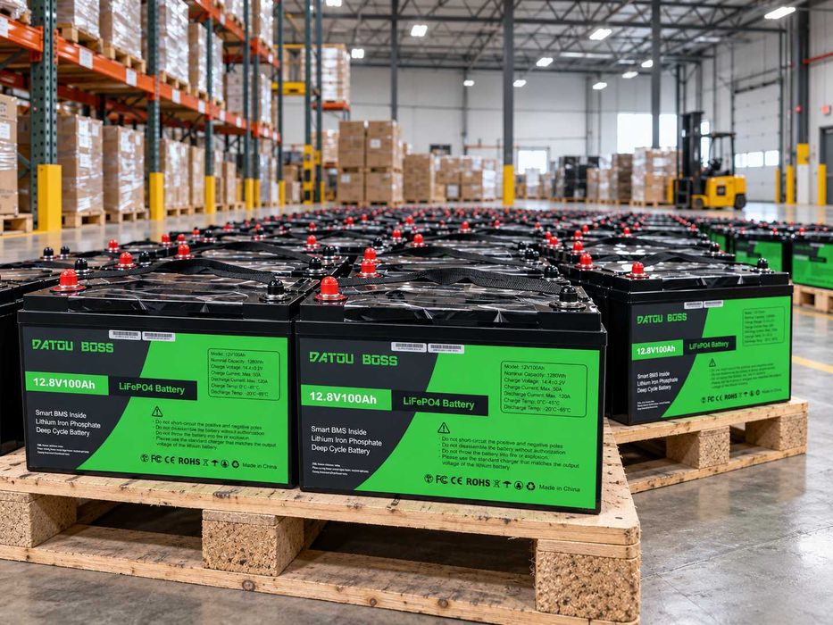 Aккумулятор LiFePO4 Batterie- 12V 50, 100, 200, 300A встроенная BMS. БЕСПЛАТНАЯ ДОСТАВКА. «lifepo4 аккумулятор 12v 100ah» «lifepo4 EVE»