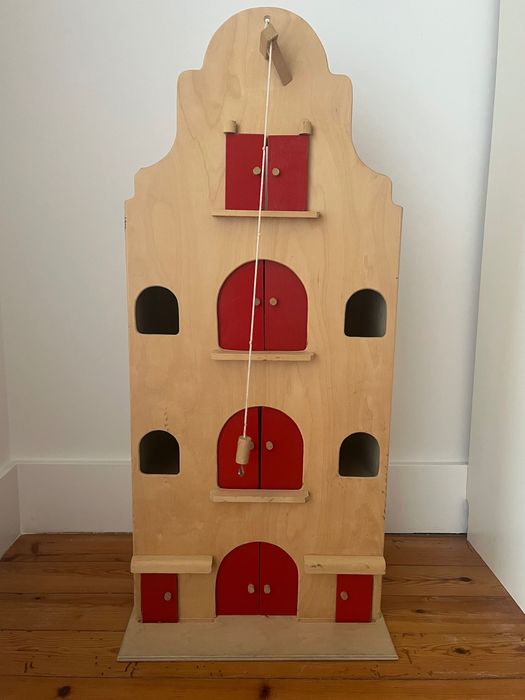 Casa bonecas madeira tipo holandês