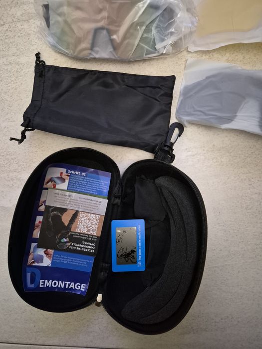 Okulary sportowe na rower