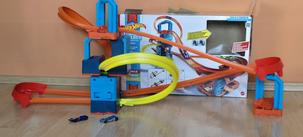 zestaw torów samochodowych Hot Wheels Track Builder
