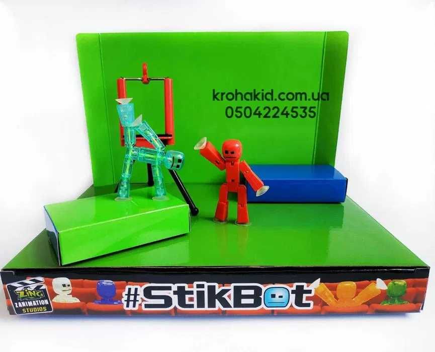 Набір фігурок для анімаційної творчості StikBot Стікбот студія