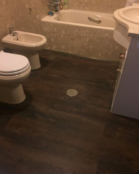 Aplicaçâo de chão Flutuante