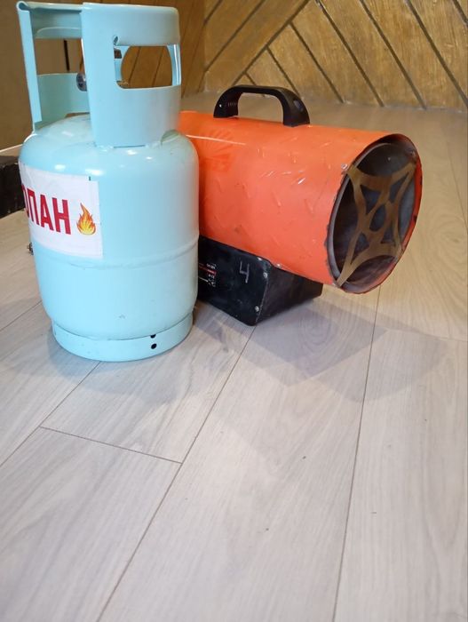 Аренда газовой пушки с балонном. Для натяжных потолков