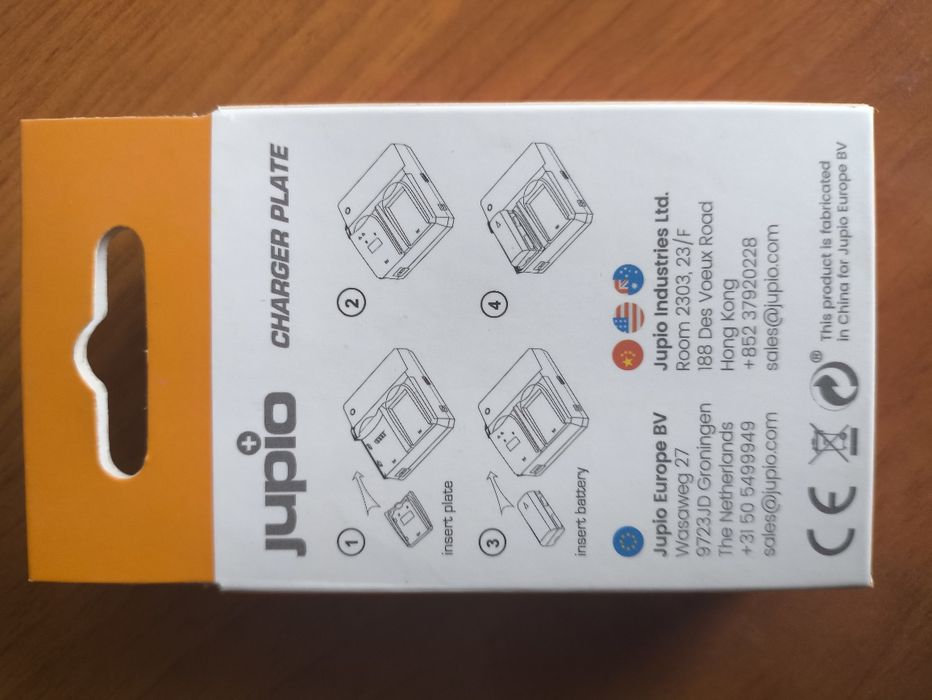 Jupio Charger Plate for Sony FM50 F550 Battery