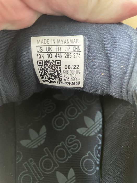 Кросівки Adidas Handball Spezial Grey Clear Sky Оригінал 44 розмір (28 см)