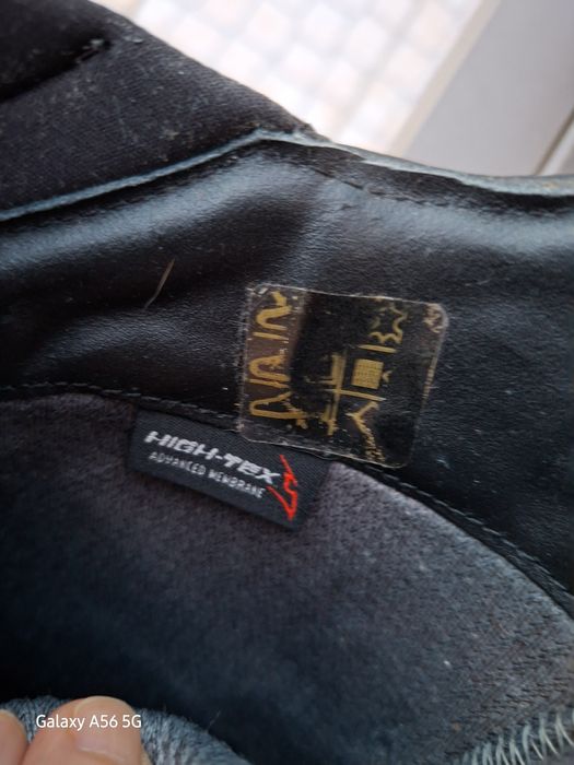 Botas de senhora, para andar de mota