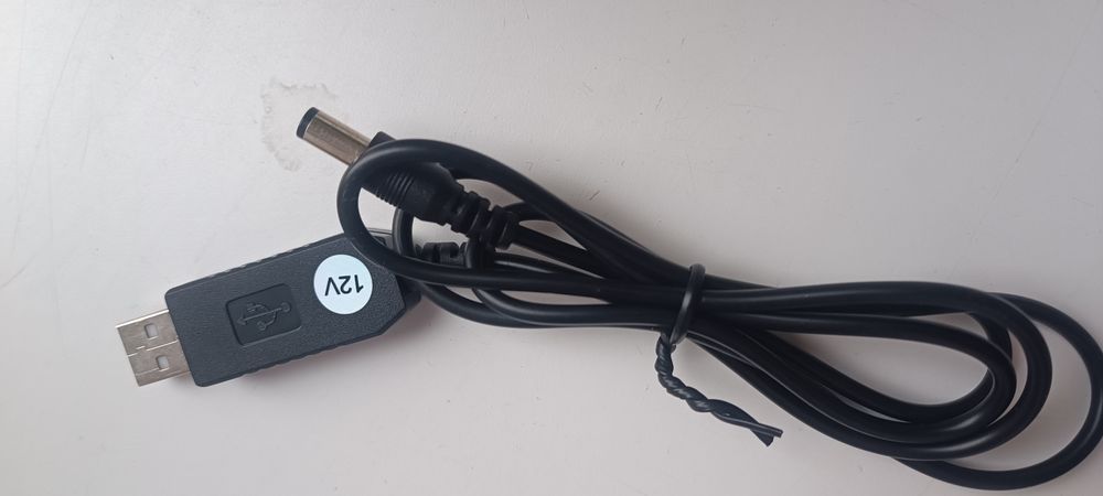 Шнур для роутера від павербанку на 12 V