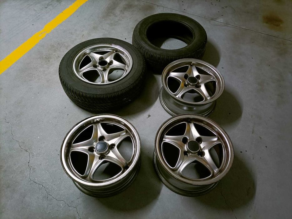 4 Jantes foudmetal 14' + 2 pneus