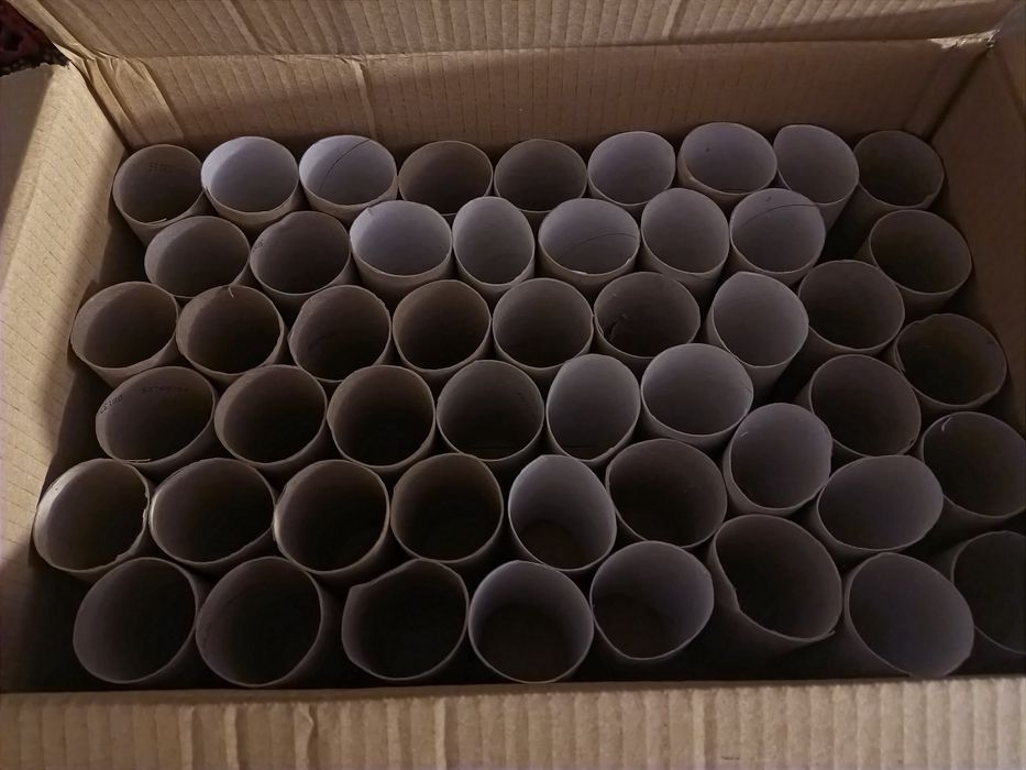 Rolki po papierze toaletowym ok 60 szt