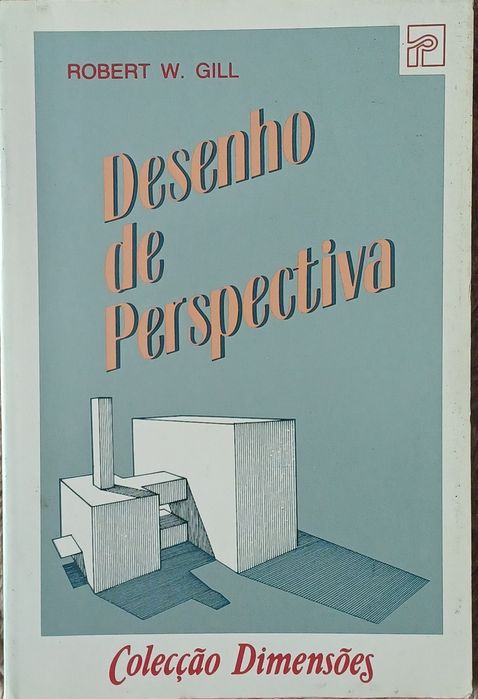 Desenho de Perspectiva Livro Antigo em bom estado