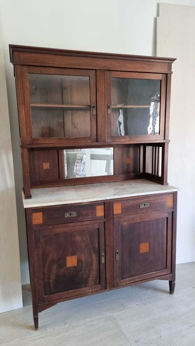 Móvel vintage - Art Deco 1930 - Cómoda Madeira maciça -