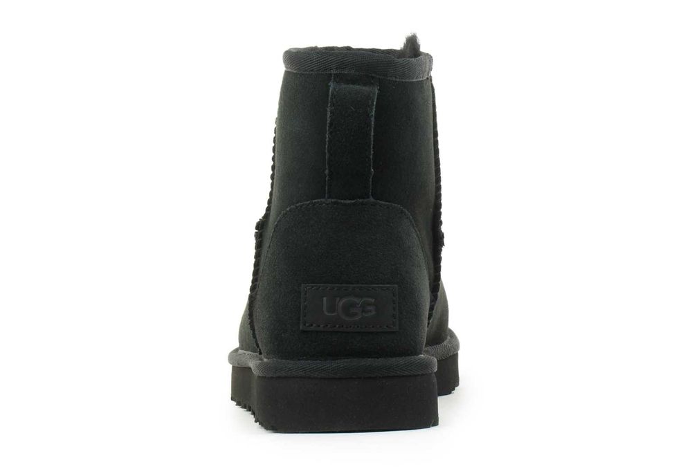 Угги UGG Classic Mini II Boot Black Чорні Оригінал (Розміри)