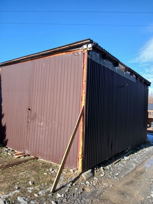 Sprzedam Garaż blaszany robiony  4.2 m x 7.3  wysoki 3.4 m