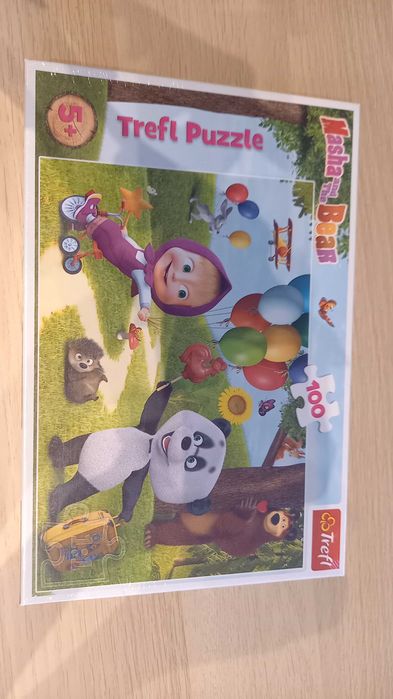 Puzzle Masha o Miś