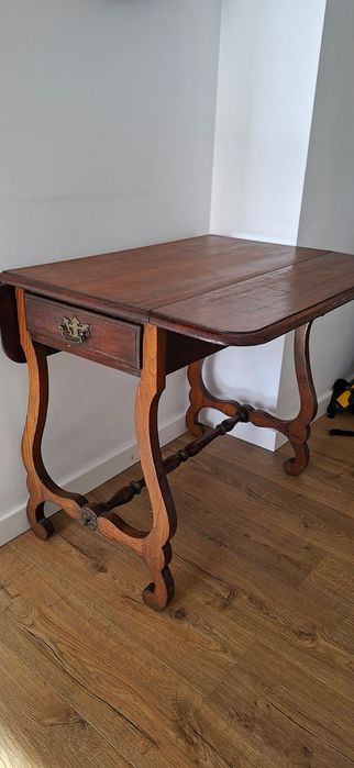 Mesa estilo holandês madeira maciça