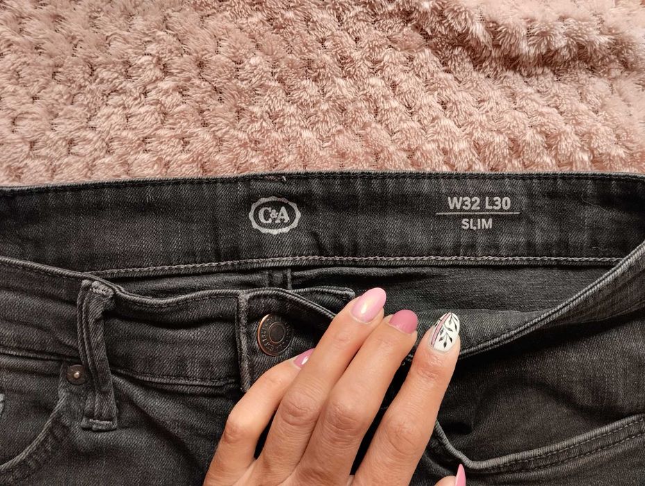 Spodnie jeans C&A,  W32 L30 Slim